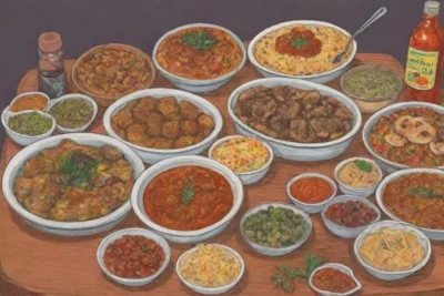 Comidas familiares sirias: sabores ricos