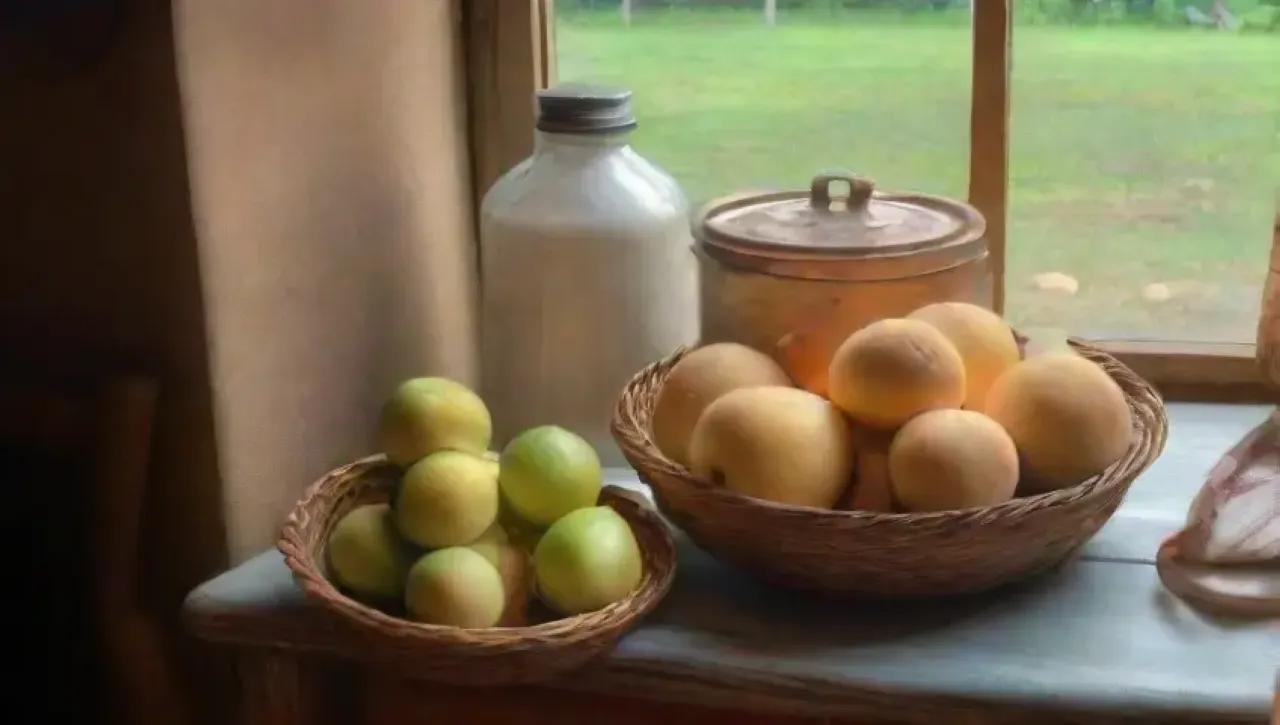 Una cocina rústica llena de luz, aromas y risas familiares