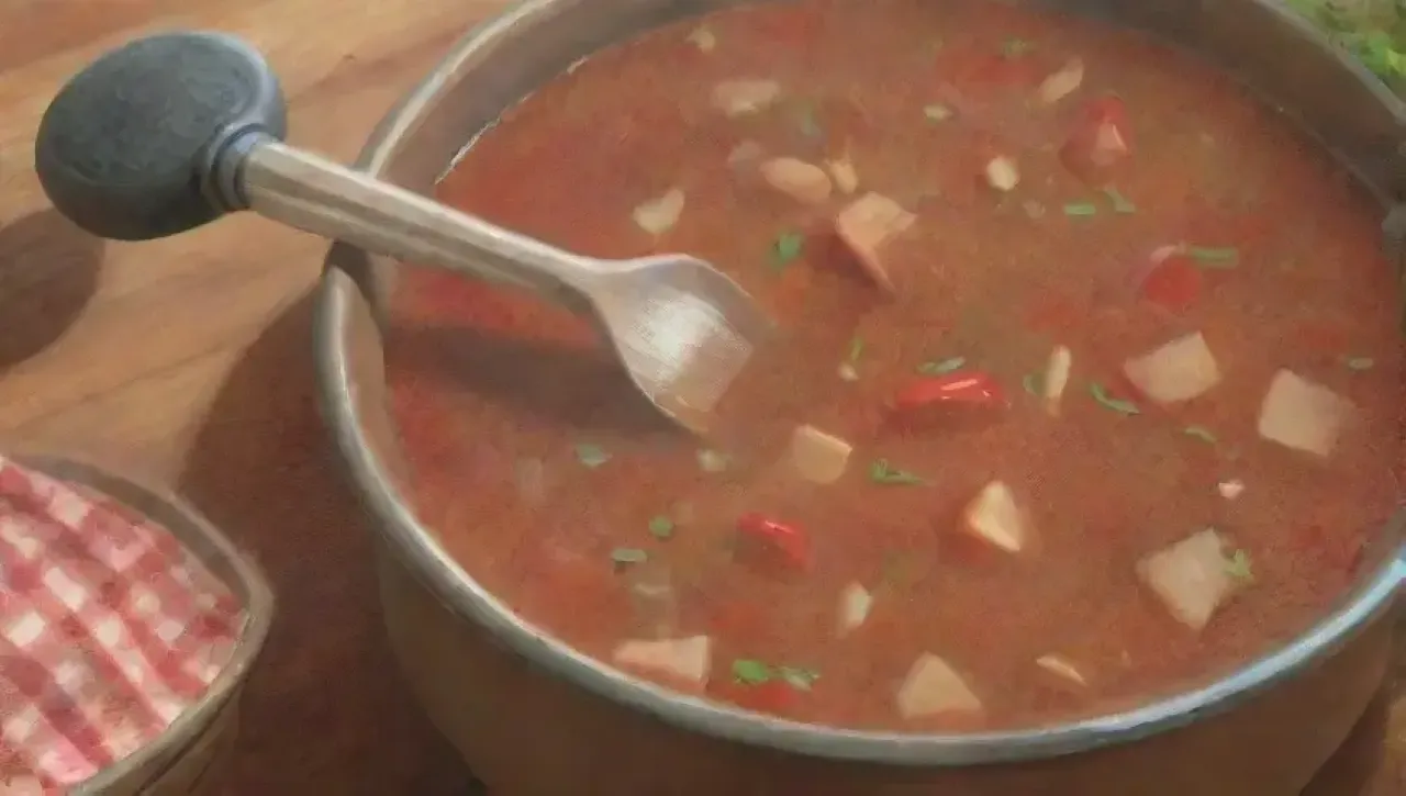 Una cocina rústica y acogedora, llena de aromas y sabores, donde una familia se reúne en calidez y alegría