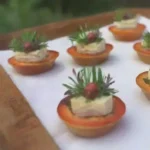Cómo decorar tus canapés para que se vean espectaculares