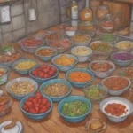 Fusión cultural de ingredientes tradicionales y técnicas modernas en un ambiente urbano vibrante