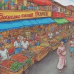 Mercados coloridos