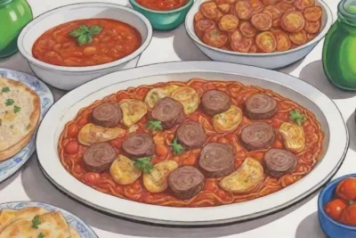Recetas portuguesas coloridas y deliciosas en un ambiente acogedor