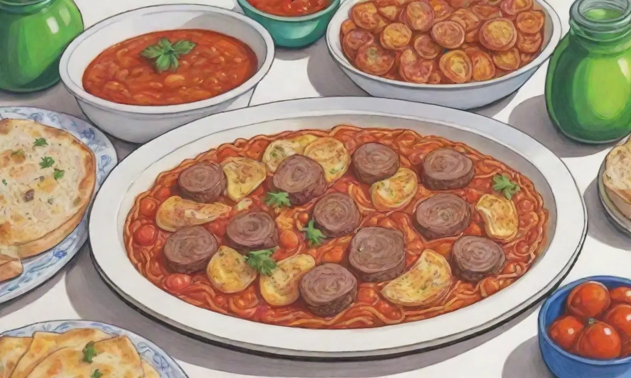 Recetas portuguesas coloridas y deliciosas en un ambiente acogedor