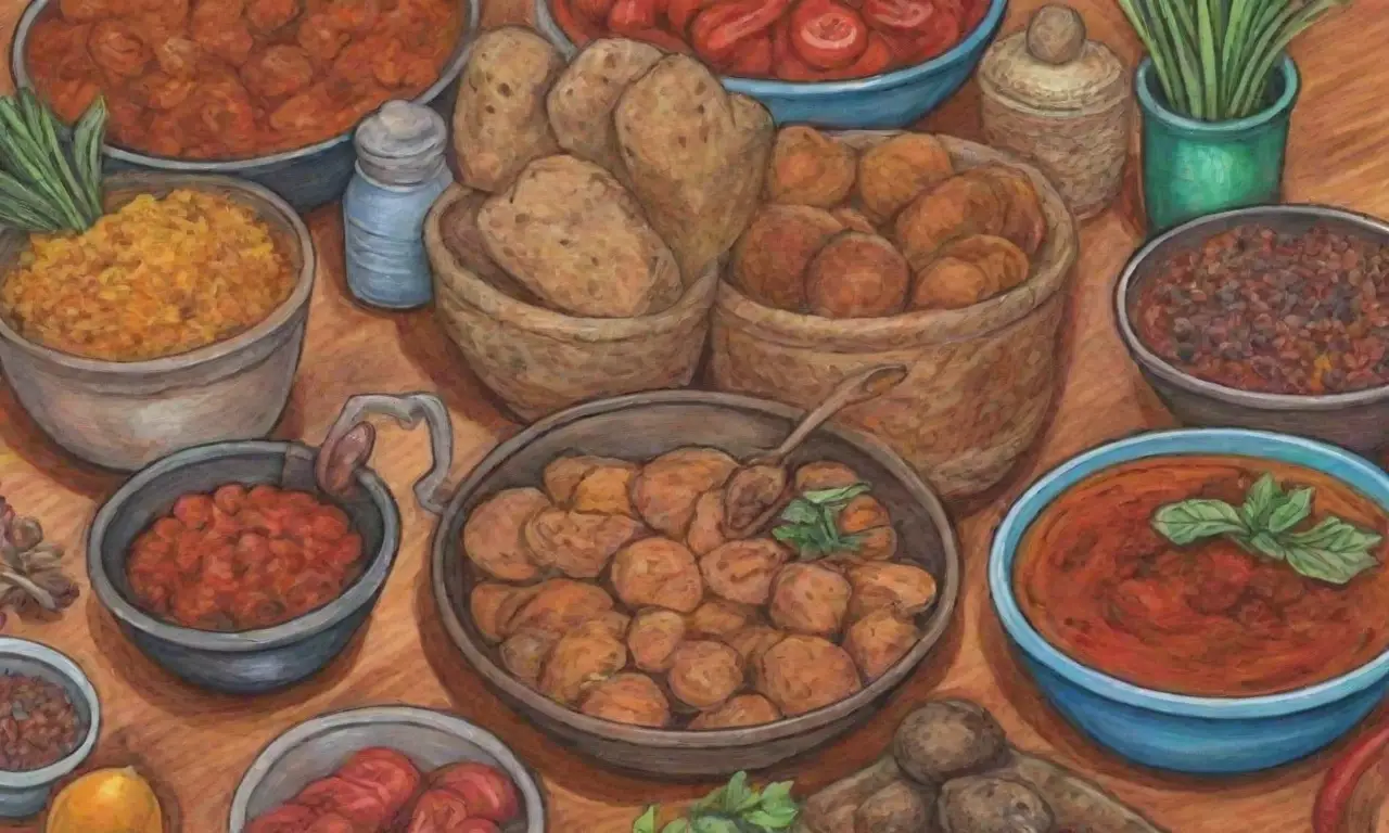 Colores vibrantes y sabores cautivadores de la herencia culinaria sudafricana