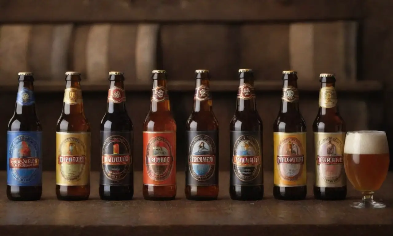 Guía ilustrada de estilos de cerveza belga con sabores ricos y maridajes ideales
