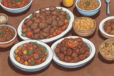 Los platos tradicionales sudafricanos son coloridos