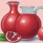 El jugo de granada es un bebida saludable