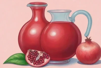 El jugo de granada es un bebida saludable