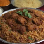 El Biryani afgano es un plato colorido y sabroso que combina arroz aromático