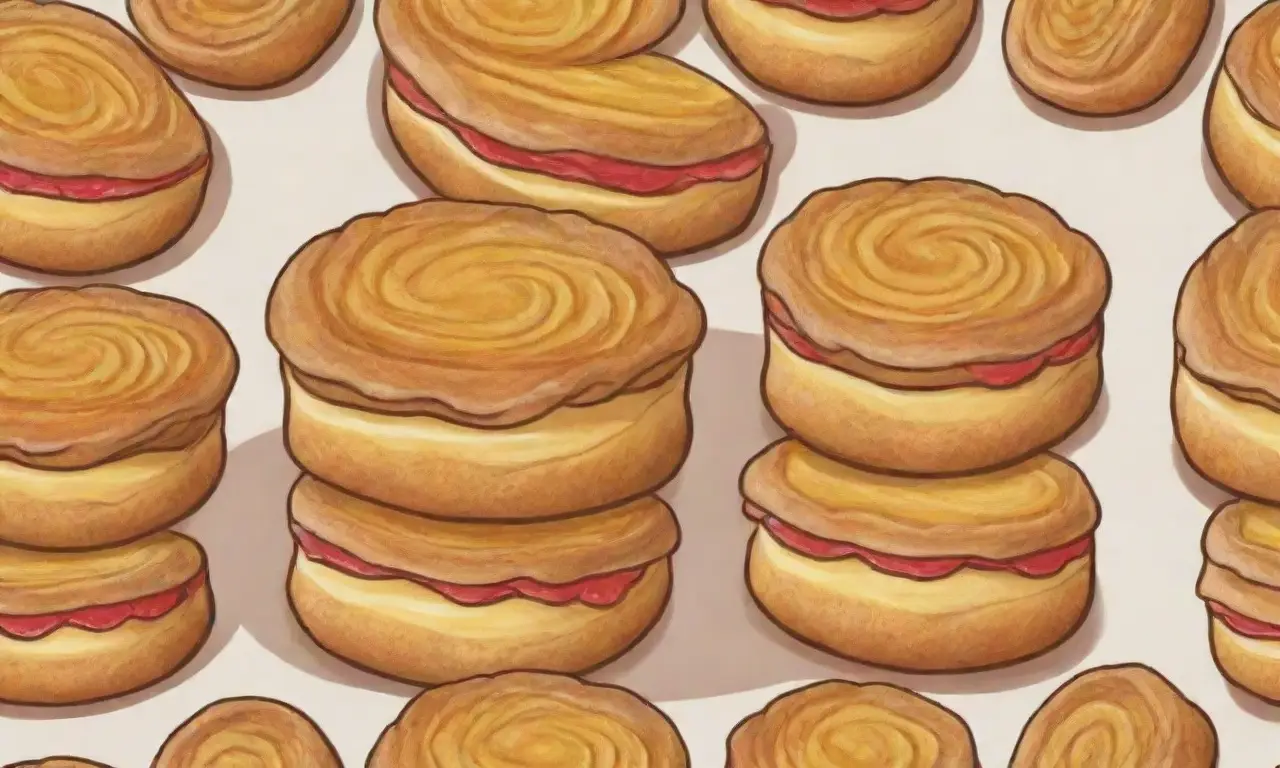 Delicioso pastel portugués con crema y dorada capa crujiente