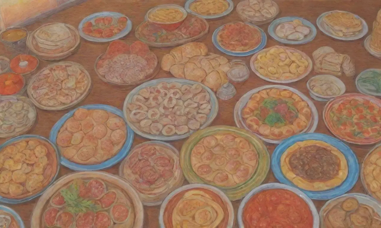 Bocados checos en un ambiente festivo y colorido