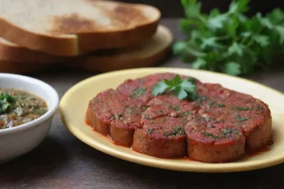 El choripán argentino es un delicioso sandwich de chorizo a la parrilla con chimichurri