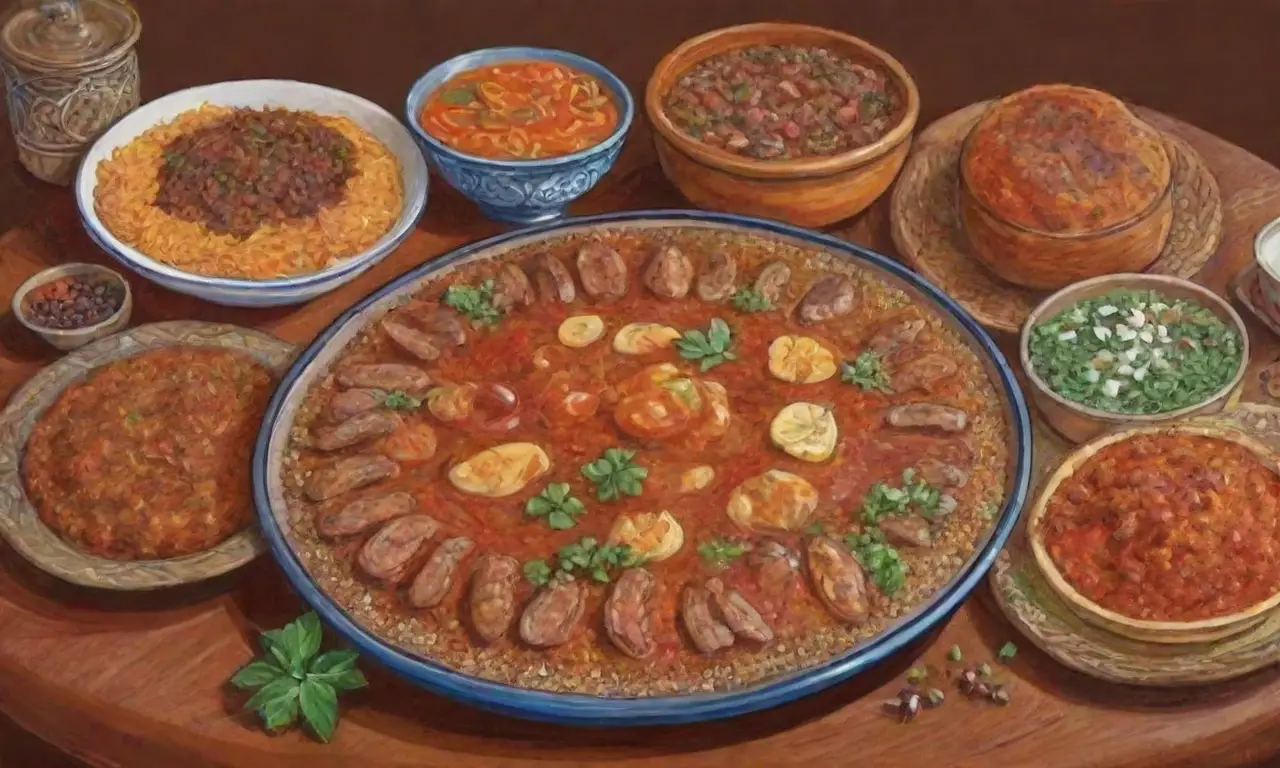 La cocina árabe tradicional destaca por sus sabores ricos