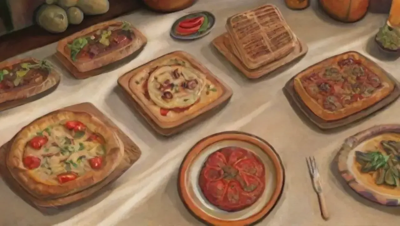 Un festín visual de colores, sabores y tradiciones en un ambiente medieval