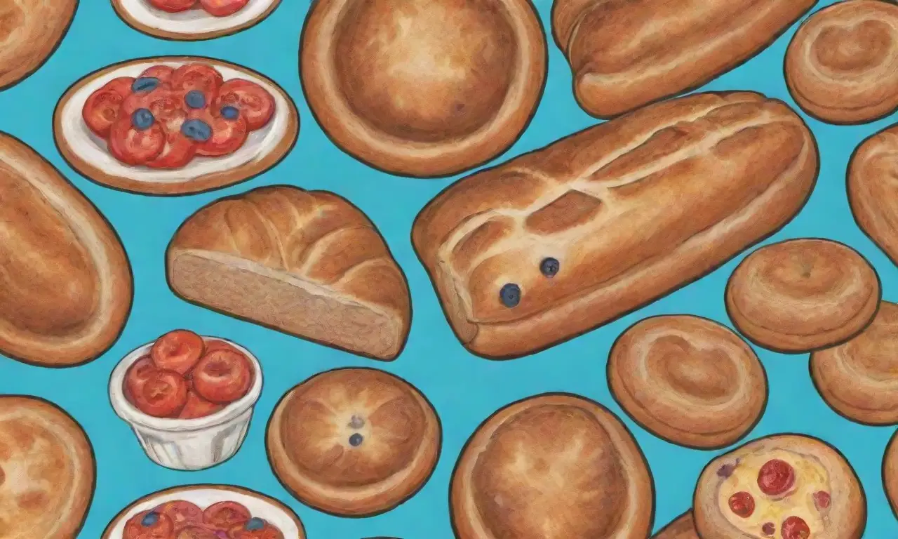 Desayuno portugués con pan y pasteles en un ambiente acogedor