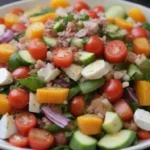 Ensaladas turcas: colores vibrantes
