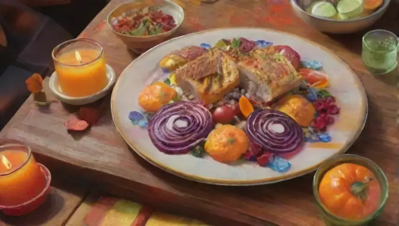 Una explosión de colores y sabores en un plato que cuenta una historia