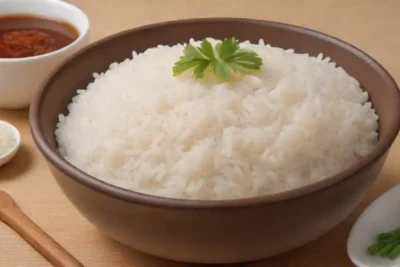 El arroz al vapor es un alimento básico y versátil para Corea
