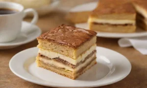 Bolo de Bolacha: postre portugués de capas de galletas con crema de café