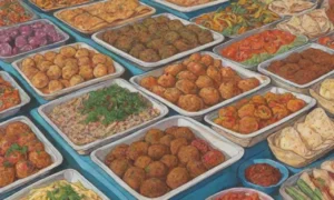 Comida callejera israelí: sabores vibrantes y frescos en platos icónicos