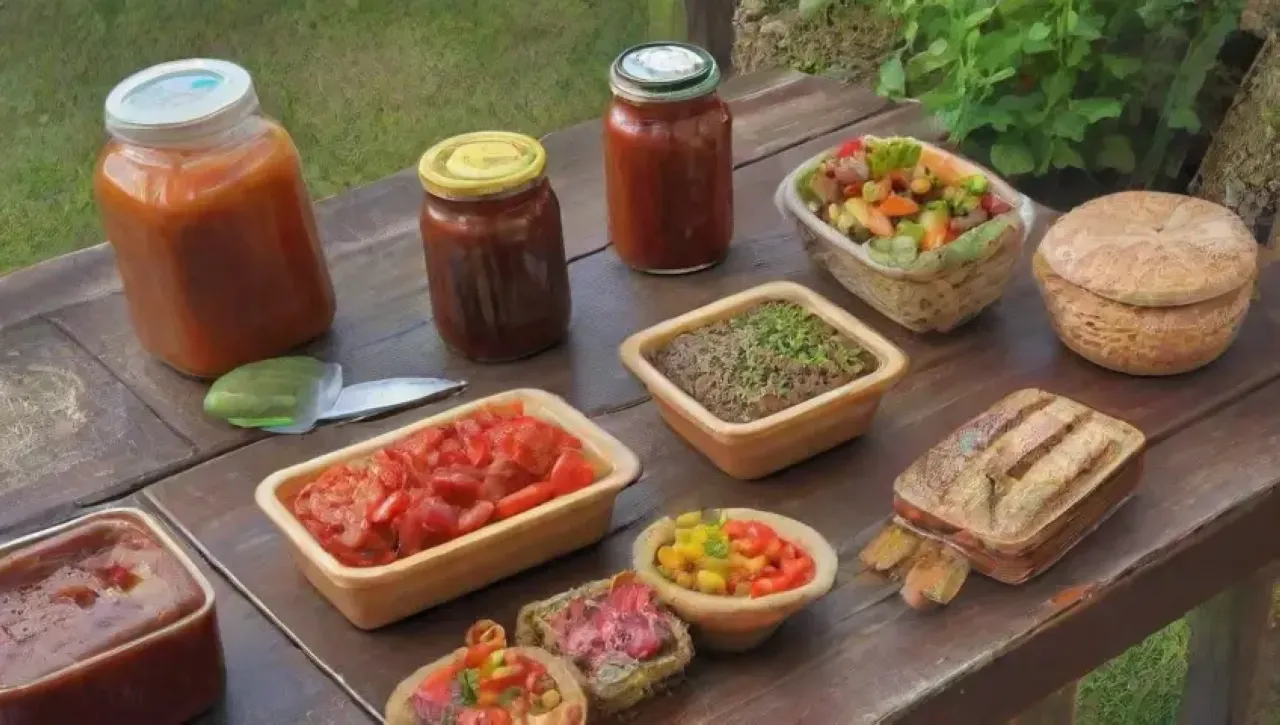 Una celebración vibrante de sabores y sostenibilidad en un ambiente comunitario