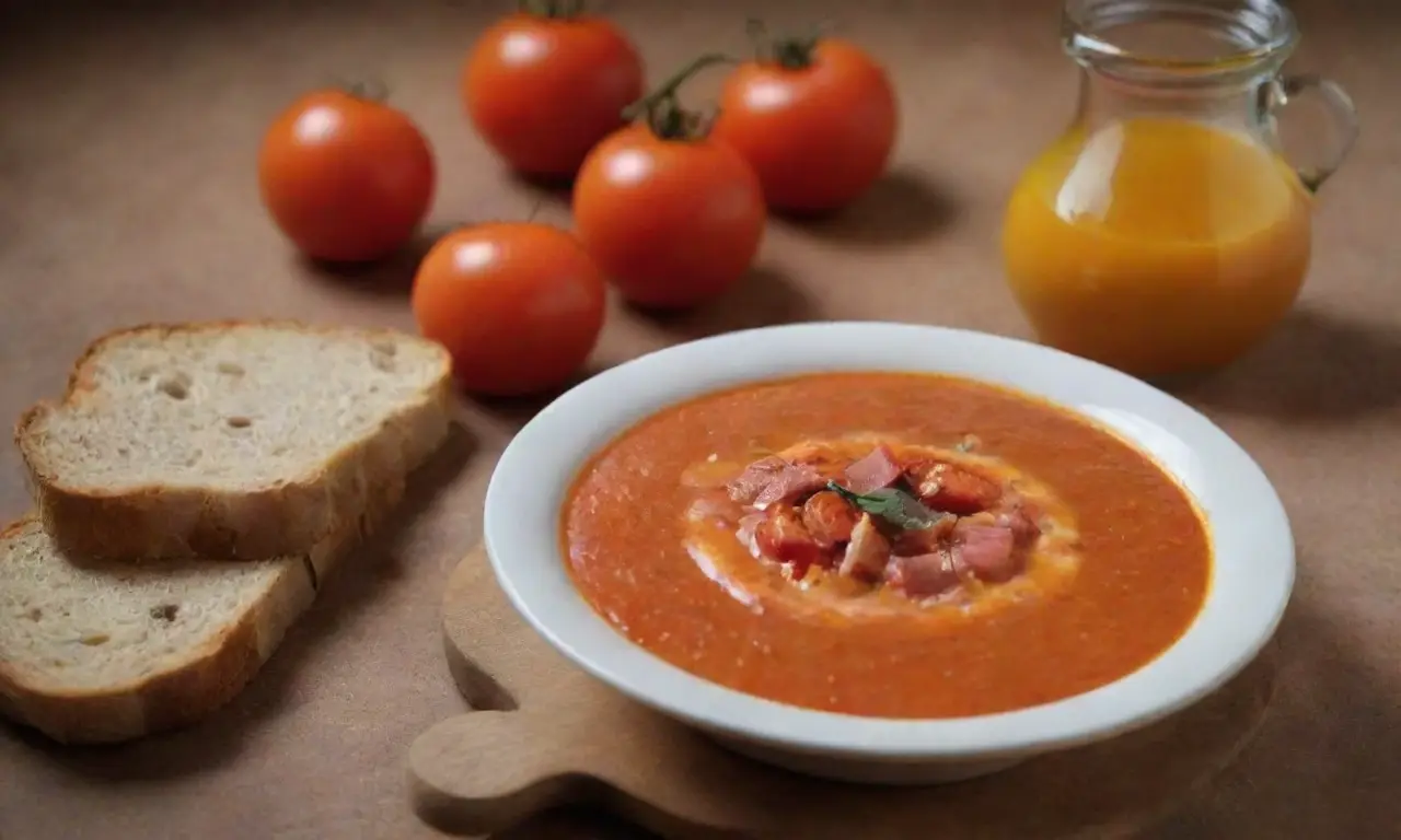 Salmorejo andaluz: tomates
