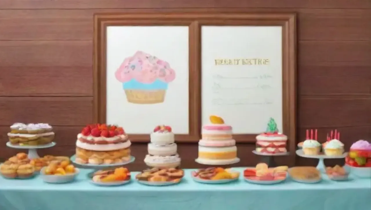 Dulces sin gluten y coloridos en un ambiente acogedor y alegre