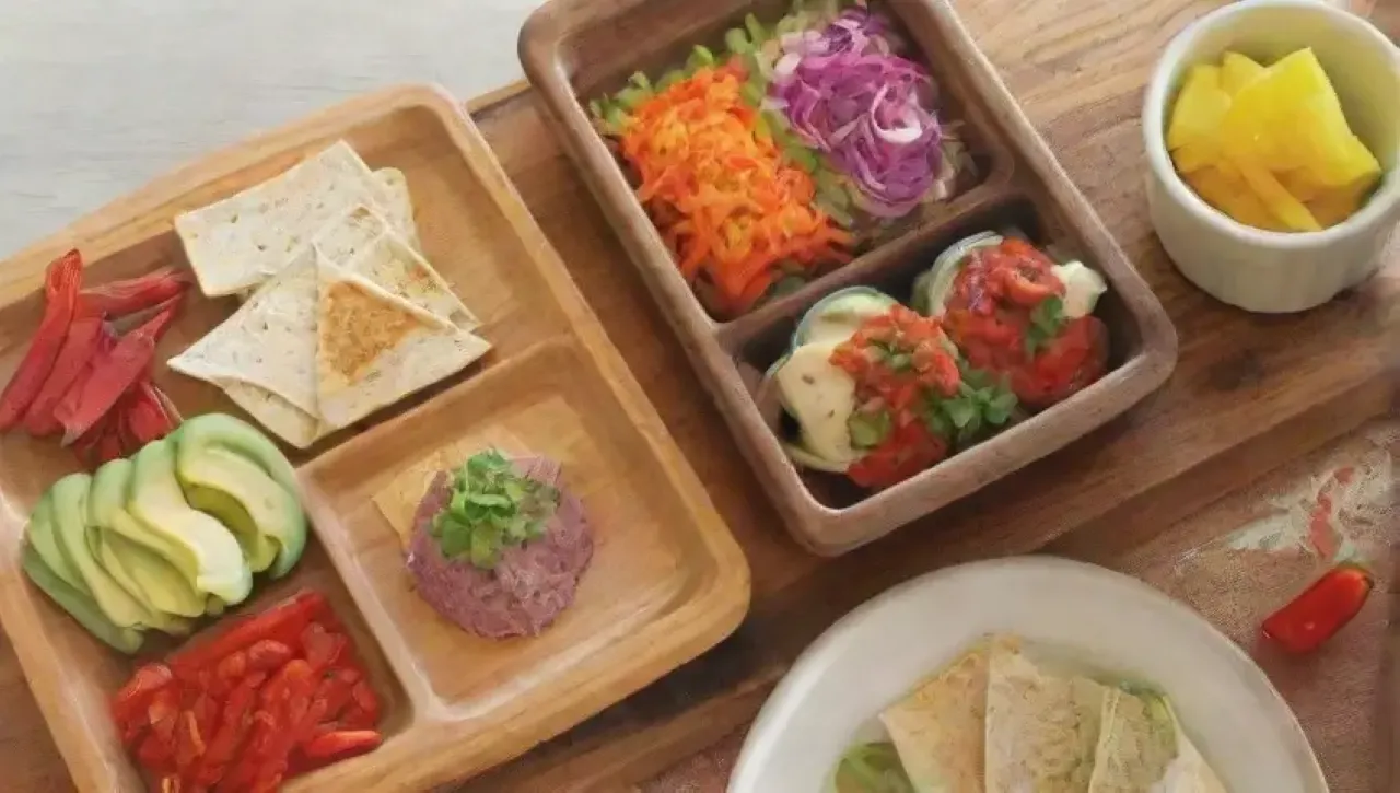 Una explosión de colores y sabores en la cocina