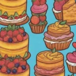 Pasteles brasileños: delicias coloridas y sabores tropicales