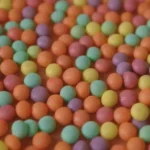 Dulces coloridos y tradicionales con encanto sureño