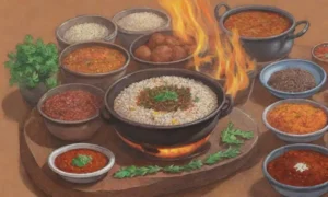 Especias vibrantes y sabores audaces en una obra maestra culinaria