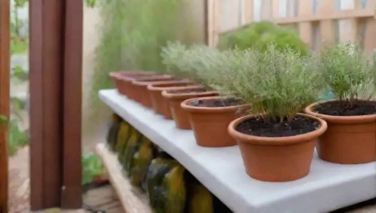 Un ambiente acogedor y sostenible con elementos naturales y decorativos