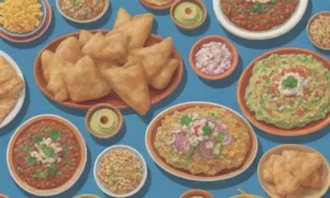 Platos coloridos y tradicionales con sabores diversos y aromas irresistibles