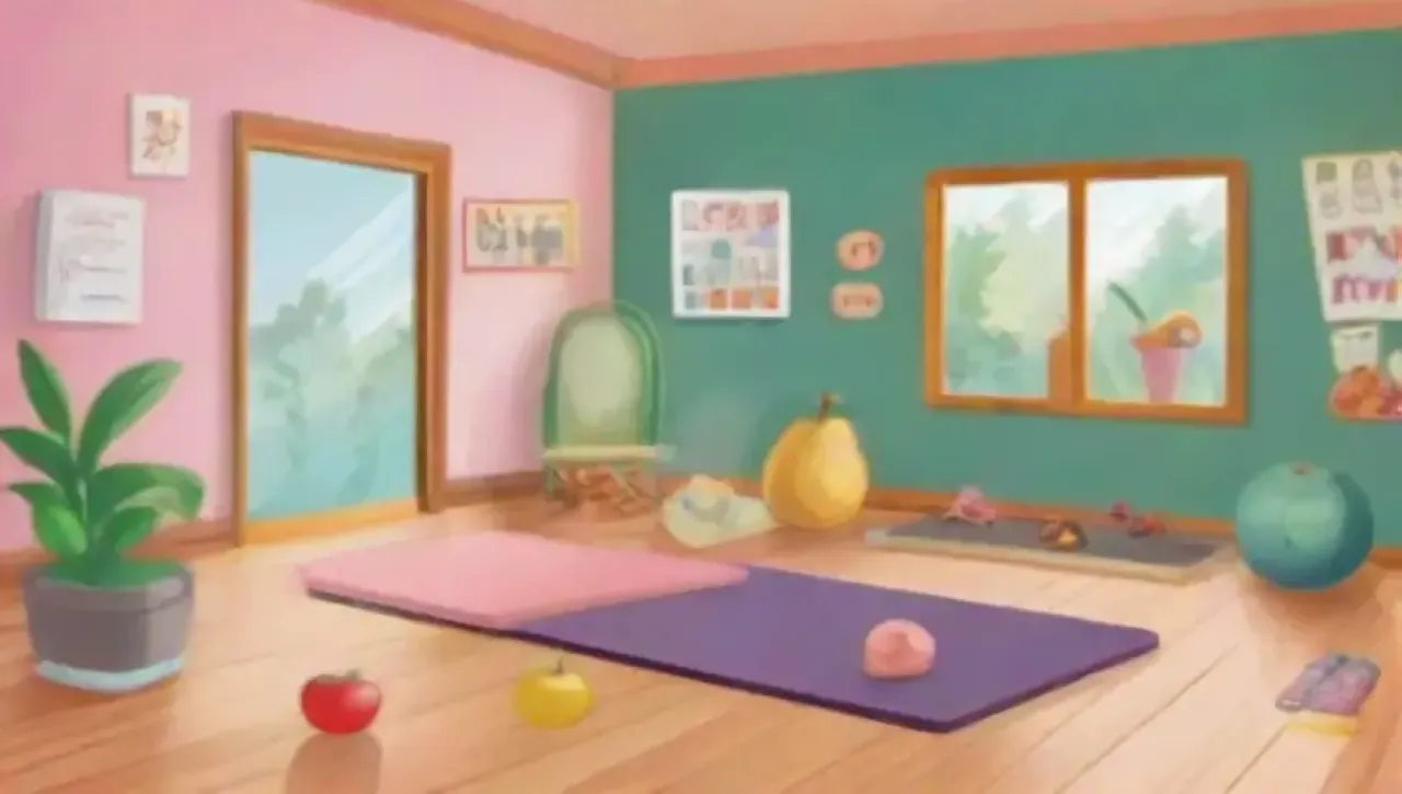 Un gimnasio luminoso y acogedor, lleno de energía, ejercicio y comunidad saludable