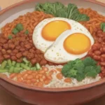 Un plato coreano colorido y delicioso