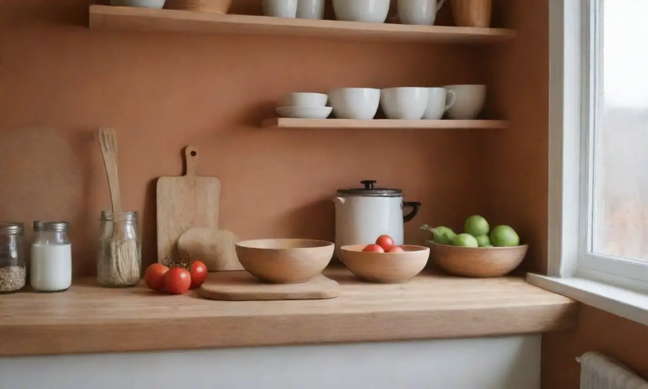Diseño escandinavo acogedor con minimalismo estético y tonos tierra