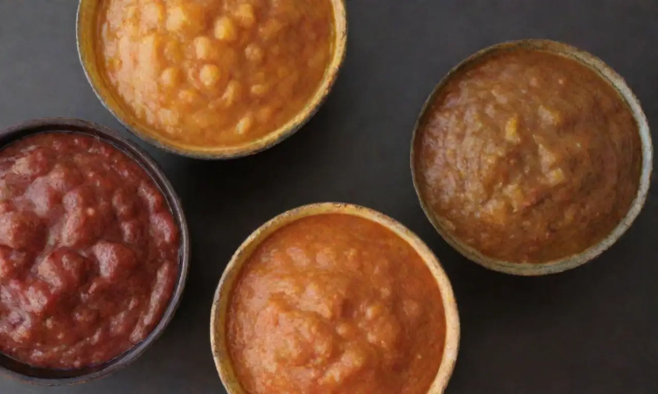 Chutneys sudafricanos caseros son fáciles de hacer, vibrantes y llenos de sabores únicos
