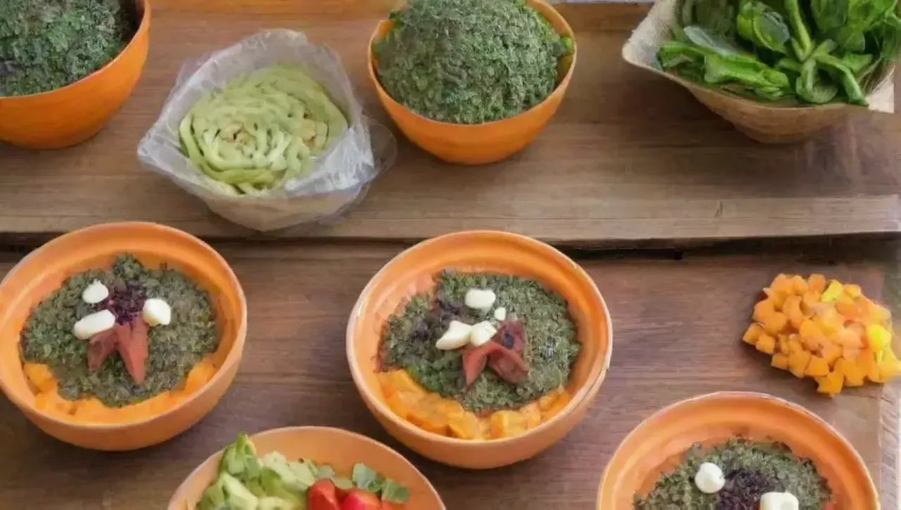 Una celebración vibrante de la comida basada en plantas y la comunidad