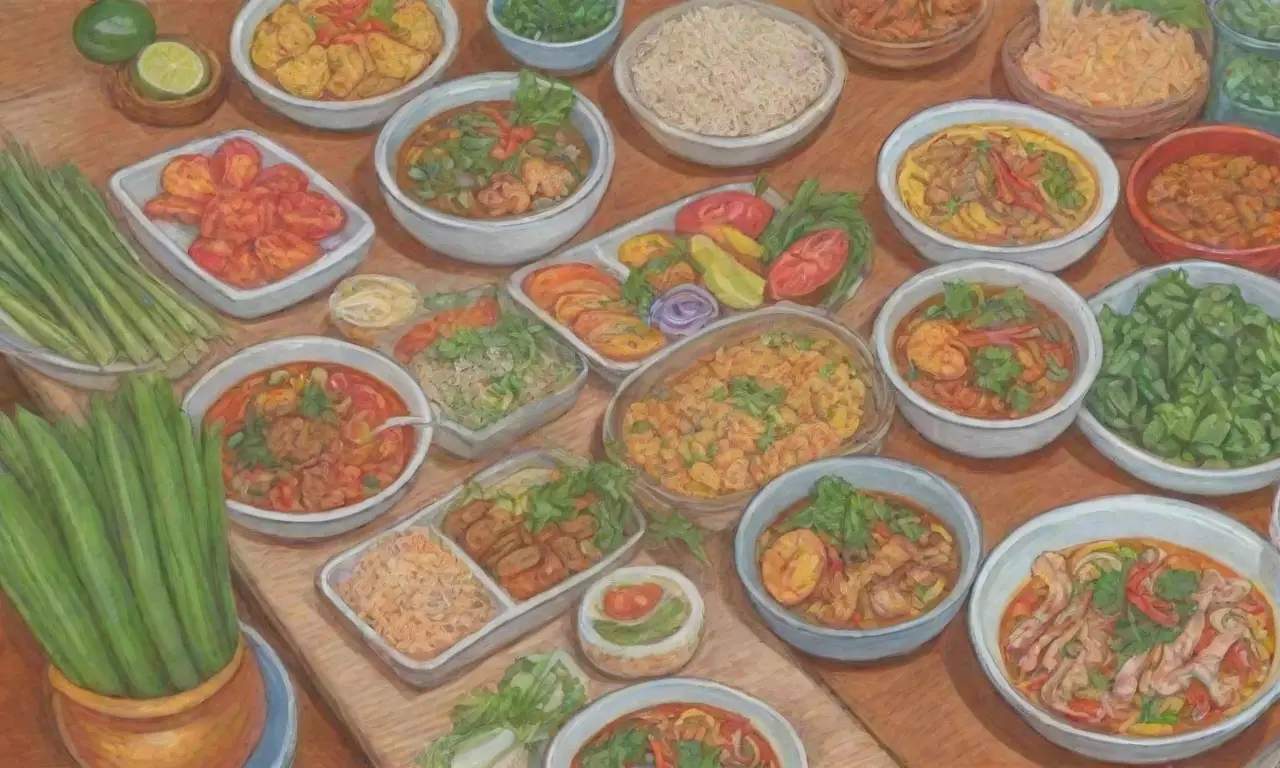 Recetas rápidas y coloridas con hierbas tailandesas