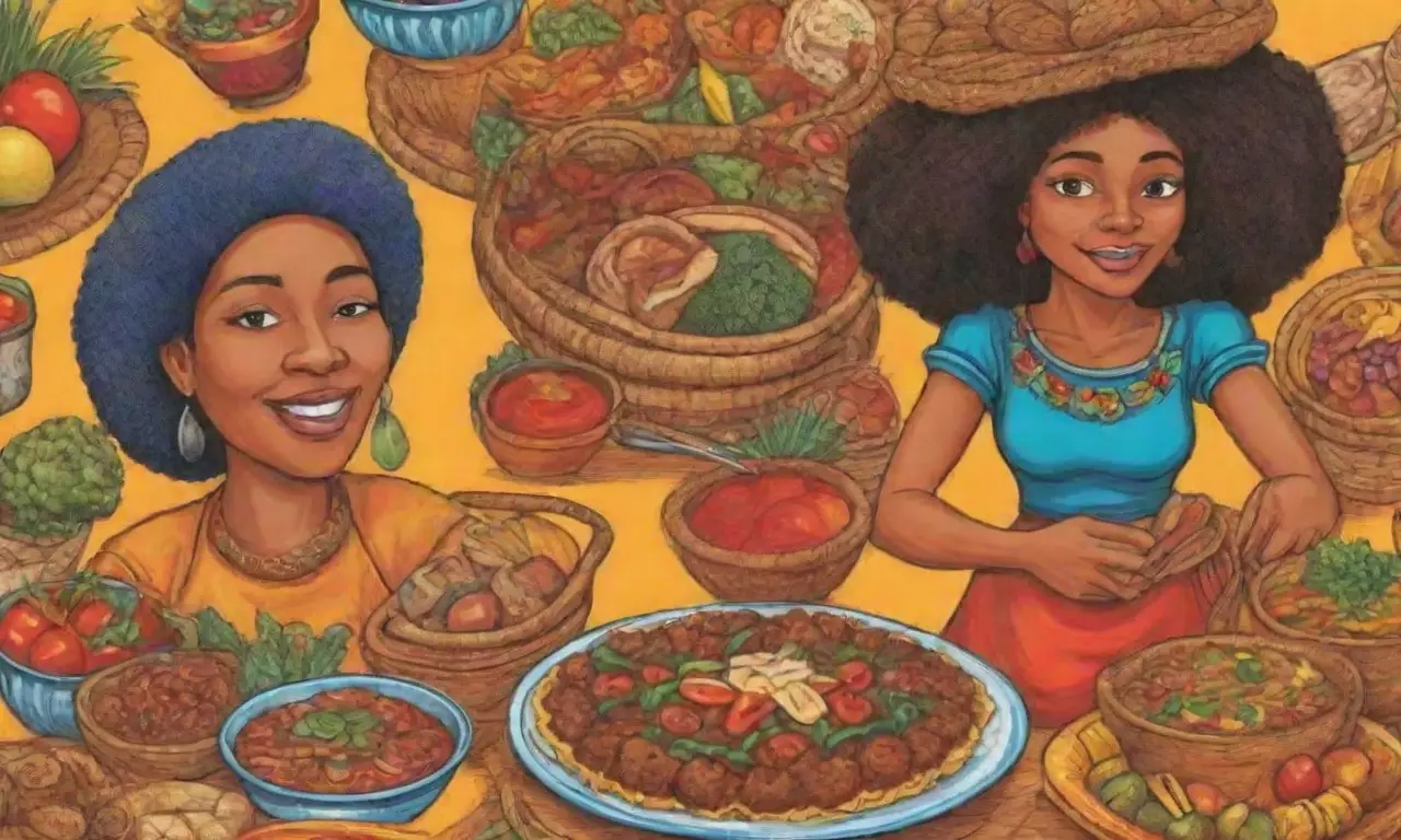 Colores vibrantes y tradiciones culinarias afroecuatorianas fusionan cultura y texturas