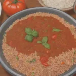 Plato tradicional nigeriano: arroz