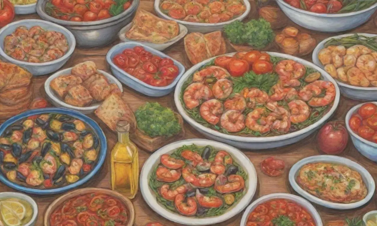 Sabores mediterráneos y portugueses con ingredientes frescos y saludables