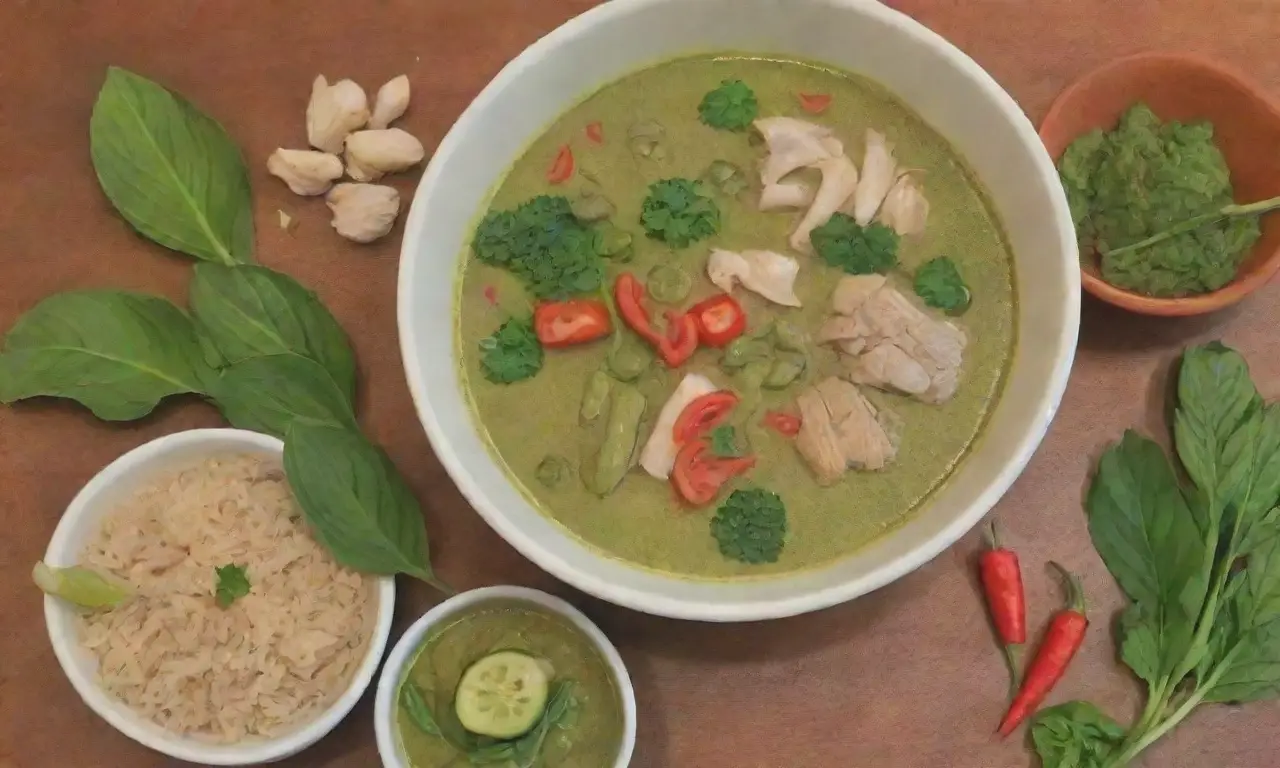 Curry verde: ingredientes