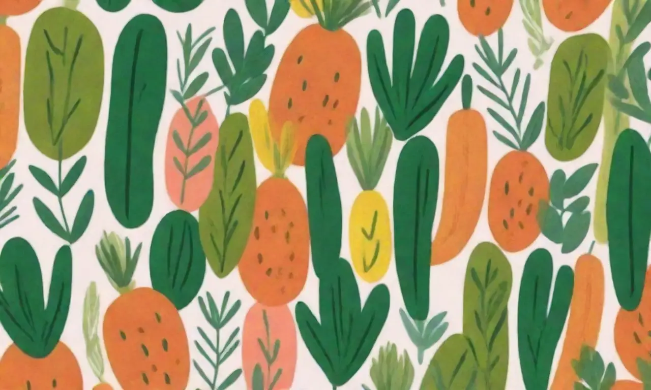 Colores vibrantes y diseño minimalista con formas abstractas y acentos de hierbas frescas