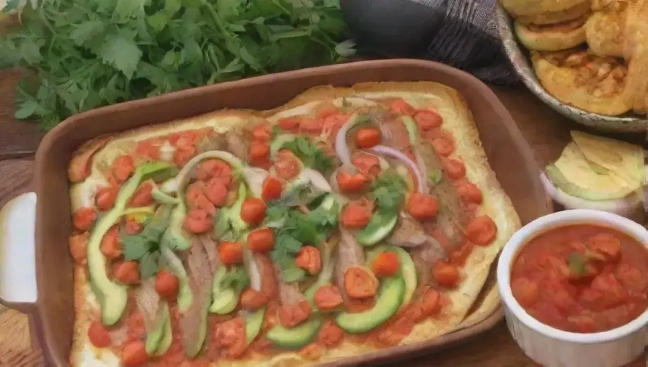 Una colorida y sabrosa mezcla de ingredientes frescos y vibrantes en un ambiente acogedor