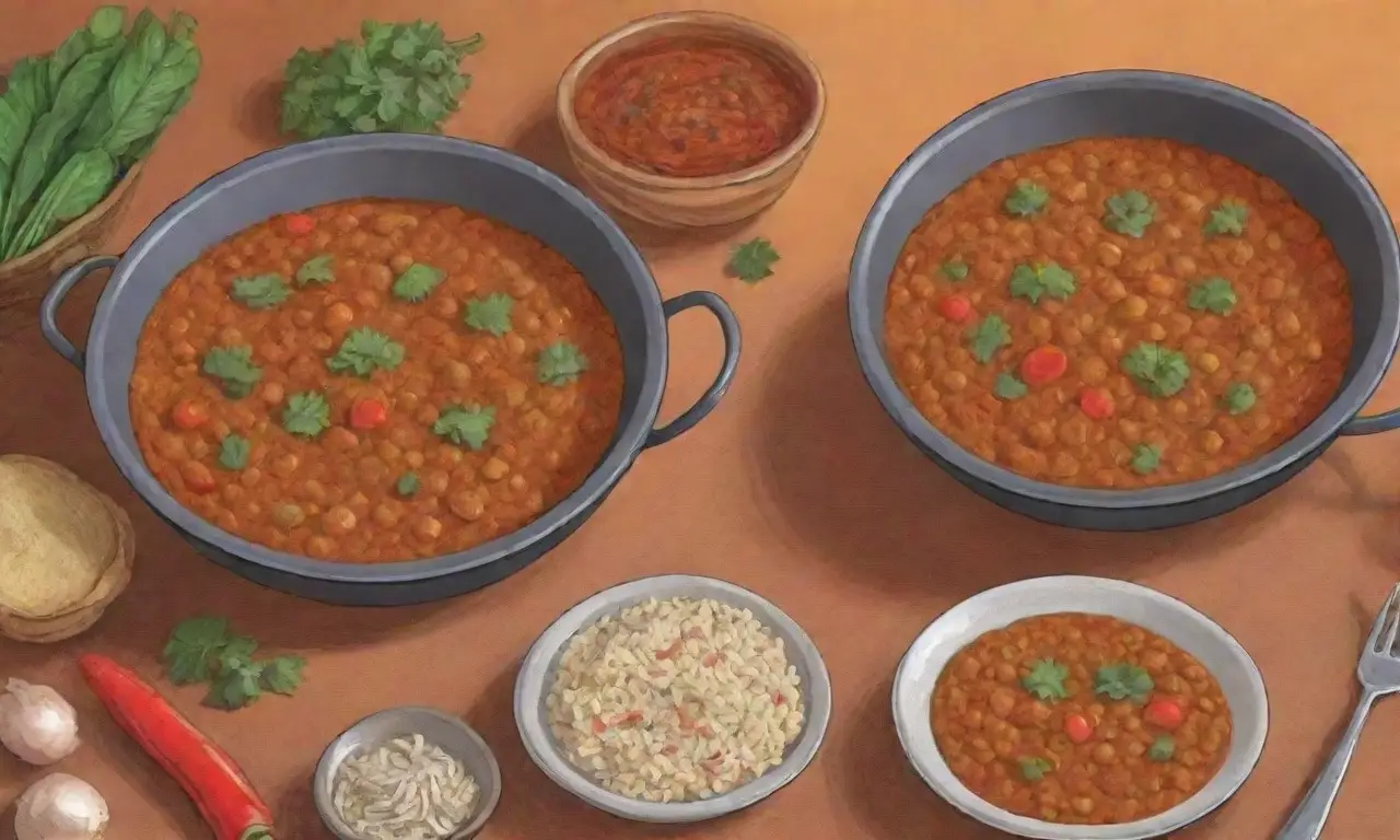 Receta de curry de lentejas al estilo nepalés