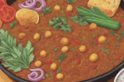 Curry indio rápido con especias vibrantes y verduras coloridas en 30 minutos