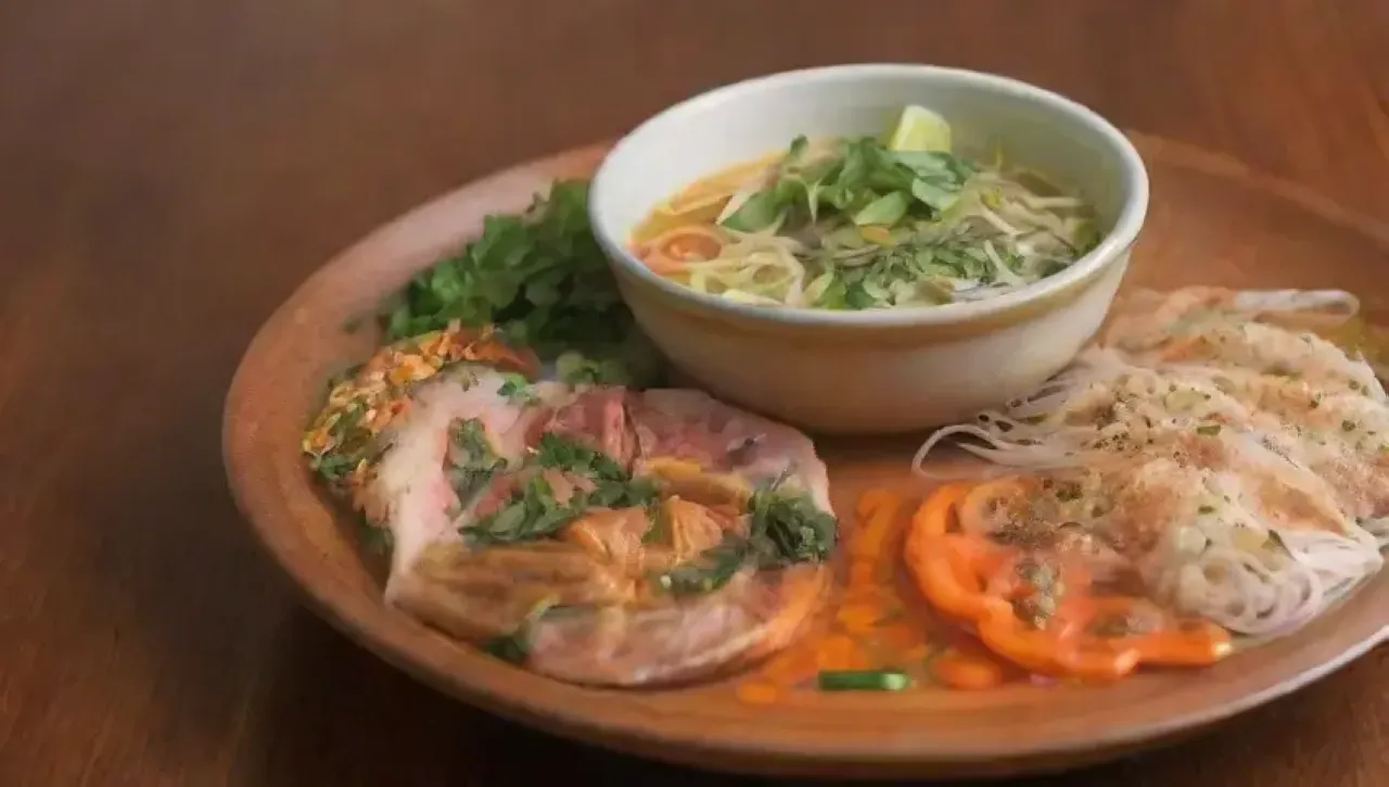 Un festín de sopas coloridas y aromas en un acogedor restaurante