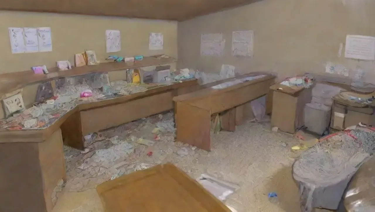 Un ambiente desordenado y descuidado